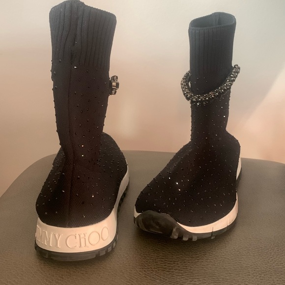 Jimmy Choo embezzlement slip on booties. Size 37.5. Great condition. - Picture 4 of 6